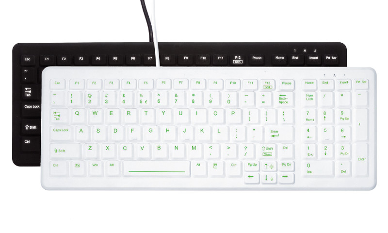 Verlicht Medical toetsenbord, wit, USB