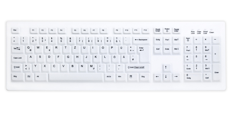 Medisch PC toetsenbord, wit, USB