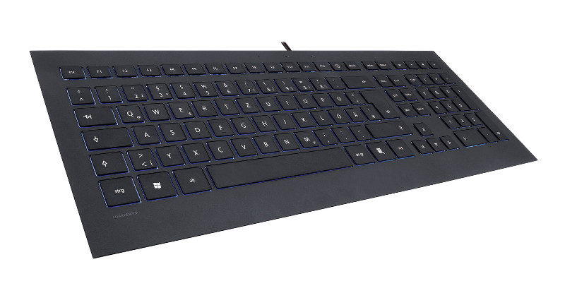 Strait toetsenbord, zwart, USB