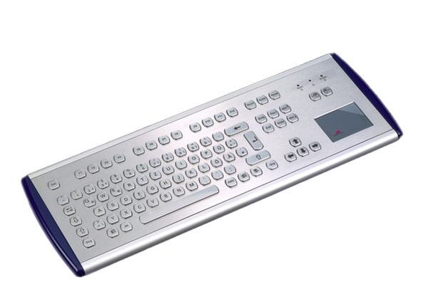 RVS toetsenbord met touchpad, USB