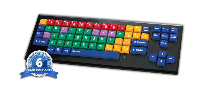 Myboard toetsenbord, schrijfletters, color, USB