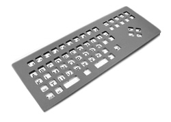Robuust Geleidebord / Keyguide t.b.v. Grote Toetsen LX toetsenbord