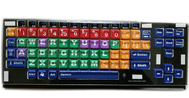 Combi Geleidebord & MyBoard color toetsenbord